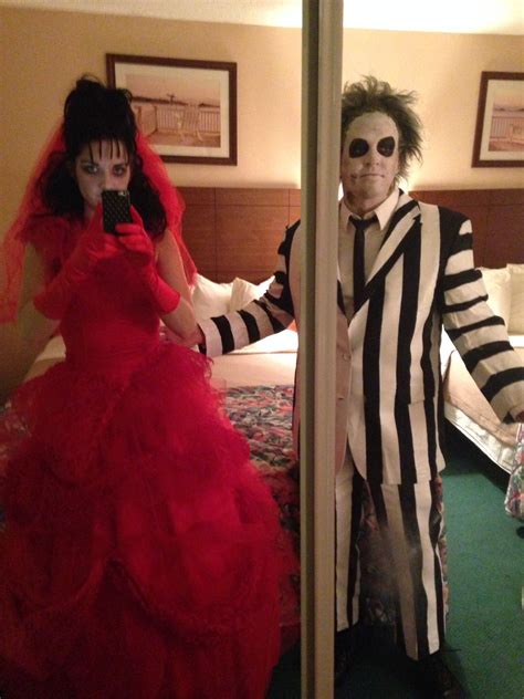 beetlejuice halloween costume couple