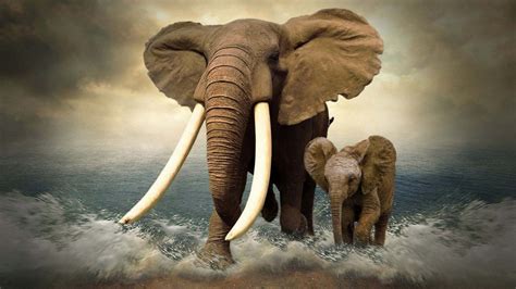 Beaux Éléphants Beautiful Elephants Voyage Onirique En 2020