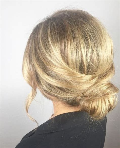 The modern twist, making this season's quick and easy updo's for medium length hairso fresh and appealing, are the totally fabulous colour effects you. 60 Easy Updos for Medium Length Hair