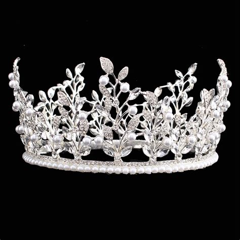 Sparkly Crystal Princess Tiaras Crowns Beautiful Elegant Simulated