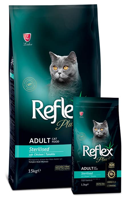 Reflex Plus Sterilised Adult Cat Food with Chicken - Reflex