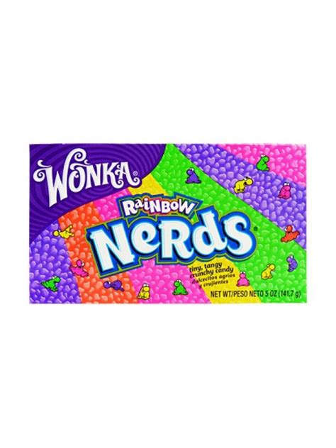 Wonka Rainbow Nerds Video Box 1417g Nerds Candy Rainbow Candy