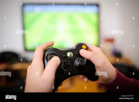 Boy Playing On Xbox Hi Res Stock Photography And Images Alamy