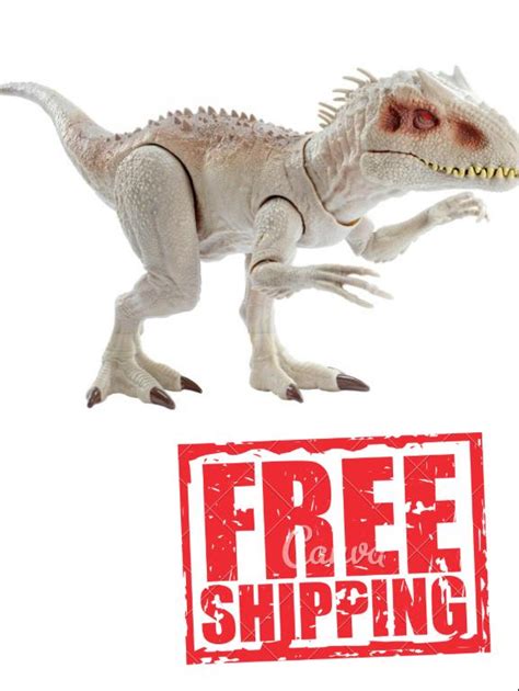 Mattel Jurassic World Dinosaur Rivals Destroy N Devour Indominus Rex T
