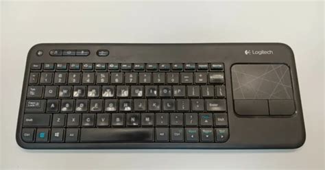 Logitech K400r Wireless Keyboard With Built In Trackpad Black 599