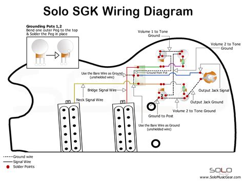 Bypassing the grounding plate, using jonesy's method, i found my circuit absolutely quiet. Les Paul Special Wiring Diagram - Collection - Wiring ...