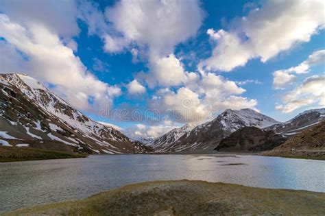 River In Mountains Landscape Of Lahul And Spiti Himachal Pradesh