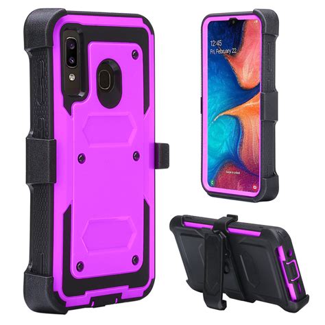 Samsung Galaxy A20 A30 A50 Case Triple Protection 3 1 W Built In