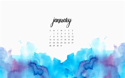 January Desktop Calendar: Free Download - Marion Avenue