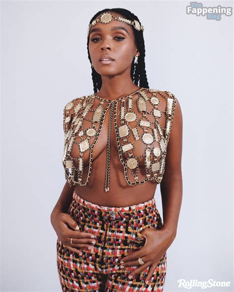 Janelle Monae Sexy Topless Rolling Stone Magazine Photos Thefappening