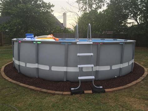 Besides cleaning the inside of your pool, to maintain your pool is to take care of your pool. Get rerouted below Yard Landscaping | Above ground pool ...