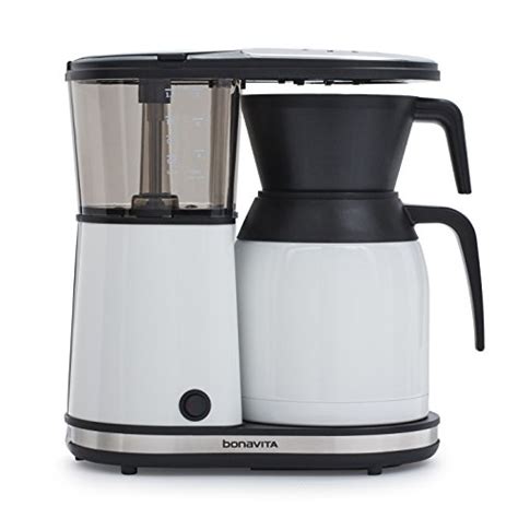 The water pulses as it brews to so the grounds move and shift for maximum saturation and a richer flavor. Bonavita BV1900TS 8-Cup Carafe Coffee Brewer Review | Hot ...