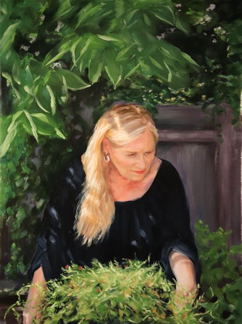 Mom In Her Garden — Barbara Benton