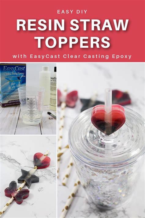 Diy Resin Straw Toppers In 2021 Resin Diy Diy Resin Projects Easy