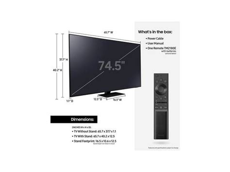 Samsung Qn75qn85a 75 Inch Qn85a Neo Qled 4k Smart Tv Stacksocial