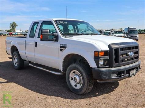 2008 Ford F250 Super Duty Xl 4wd Super Cab Pickup Roller Auctions