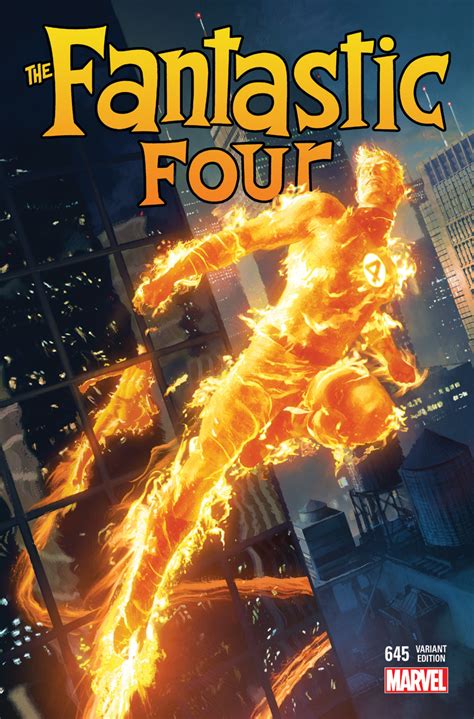 Fantastic Four 2014 645 Komarck Spotlight Variant Comic Issues