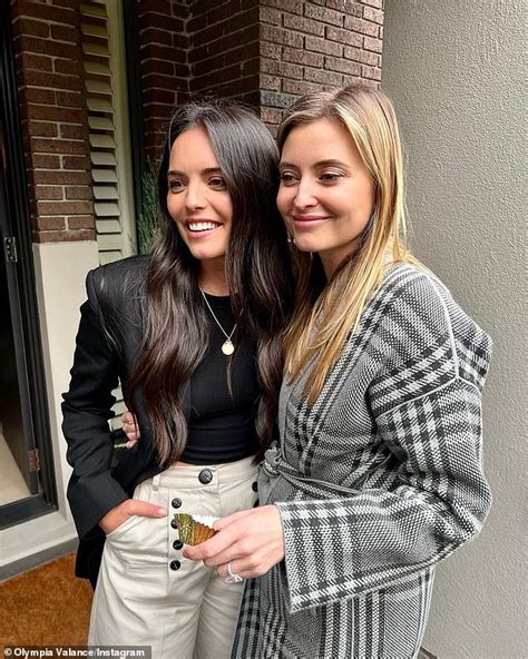 Olympia Valance And Sister Holly Candy Look As Close As Ever As They