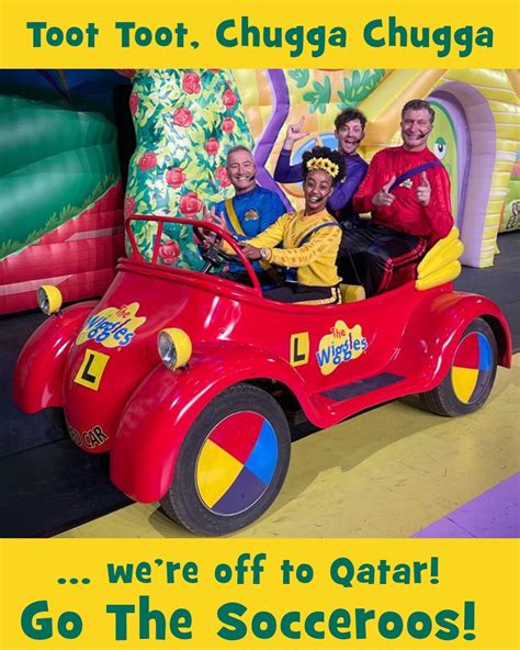 The Wiggles On Twitter Beauty Mate Well Done Socceroos ⚽️💚💛