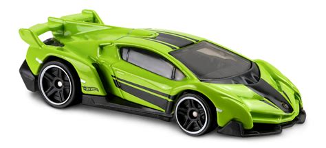 Lamborghini Veneno In Green Hw Exotics Car Collector Hot Wheels