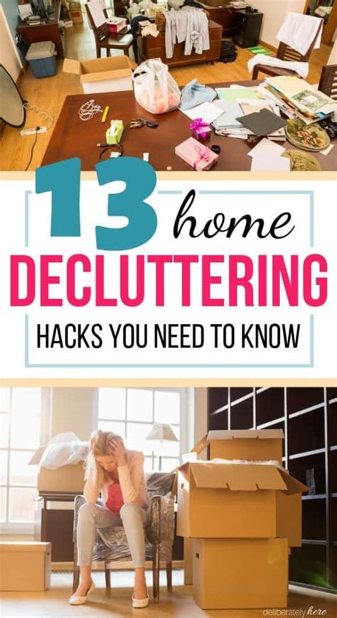 13 Easy And Genius Decluttering Tips For Hoarders Deliberately Here