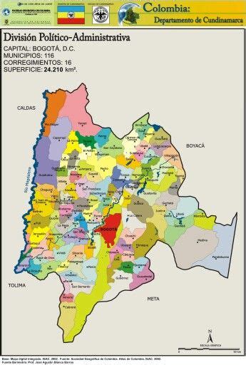 La lotería de cundinamarca juega todos los lunes (no festivos) a las 10 y 30 de la noche, con un premio mayor de 3.000 millones de pesos, apuéstale a tu suerte y date la oportunidad de ganar. Mapa político del Departamento de Cundinamarca | Mapa ...