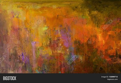 Abstract Oil Painting Image And Photo Free Trial Bigstock