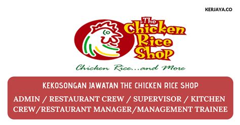 Memiliki pengalaman 30 tahun di unilever mulai dari management trainee sampai menjadi hr. Jawatan Kosong Terkini The Chicken Rice Shop ~ Admin ...