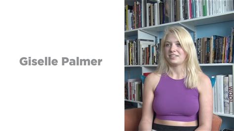 Interview With Giselle Palmer Youtube