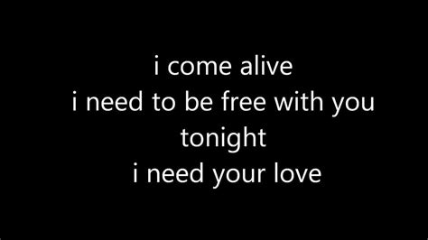 Calvin Harris Feat Ellie Goulding I Need Your Love Lyrics Parole Youtube