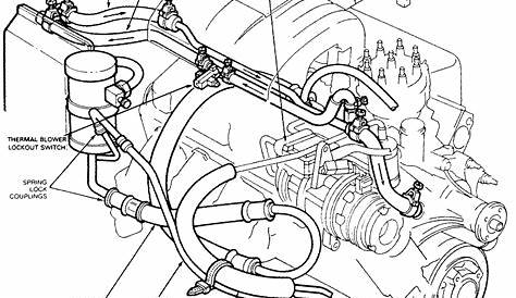 2004 ford escape coolant hose diagram