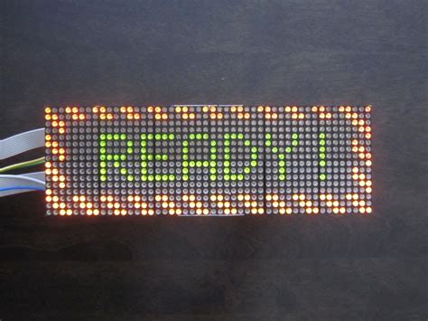 Mark Wylies Blog Led Matrix Display And Controller