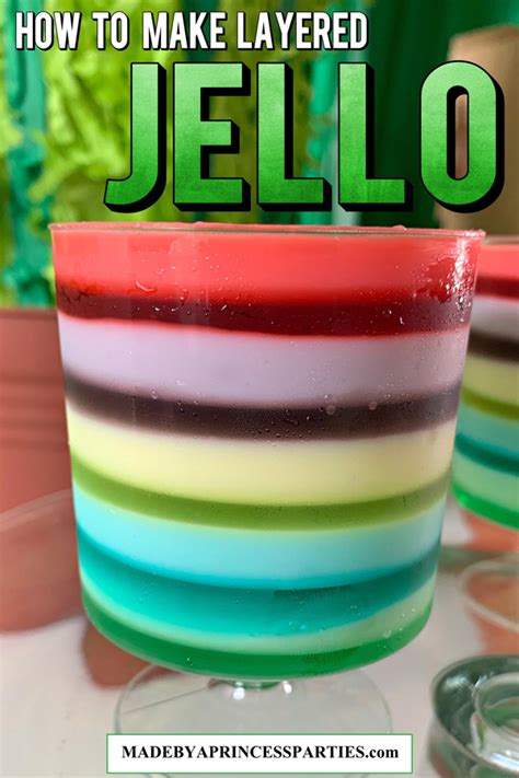 How To Make Layered Rainbow Jello With Condensed Milk