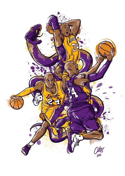 Animated Kobe Bryant Wallpaper Hd Cartoon Kobe Bryant Wallpapers