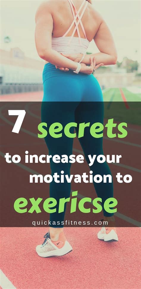 7 Ways To Increase Your Motivation To Exercise Losing Weight