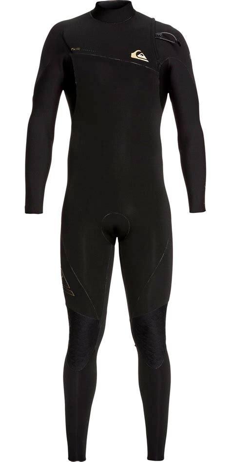 2020 Quiksilver Mens Highline 32mm Zipperless Wetsuit Black Eqyw103062