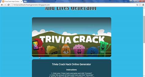 Trivia Crack Cheats Unlimited Lives - clevermar