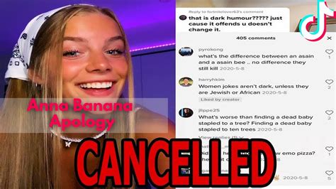 Anna Banana Finally Apologized To Us All Apology Videos Tiktok Apology Annabanana Youtube