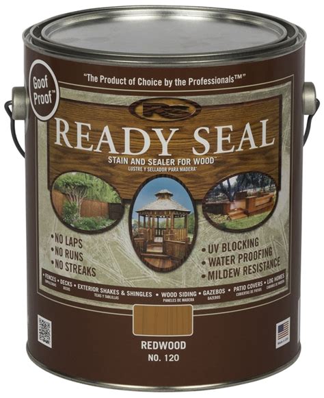 Ready Seal Gal 120 Redwood Ext Wood Stainsealant Orgill Paint