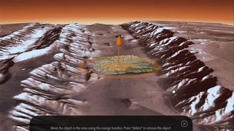 Exploring The Valles Marineris On Mars With 3d Maps Youtube