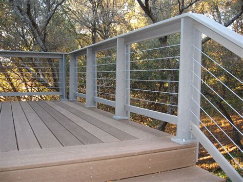 Find here balcony railing, balcony guardrail manufacturers, suppliers & exporters in india. Nice Concept and Design of Horizontal Deck Railing for Home - HomesFeed