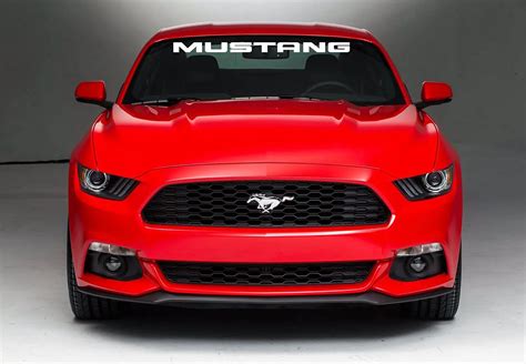 Buy Ford Mustang Windshield Sticker Vinyl Decal White 3x39 5