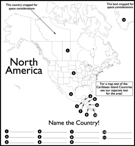 Central America Map Worksheets Maps For Continents Countries