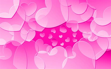 Pink Heart Wallpapers Wallpaper Cave