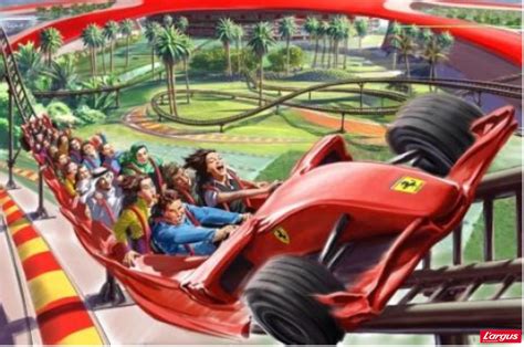 Ferrari Inaugure Son Parc Dattraction à Abou Dhabi Largus