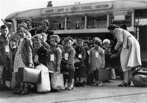Evacuation From British Towns And Cities During The Blitz Of World War Ii