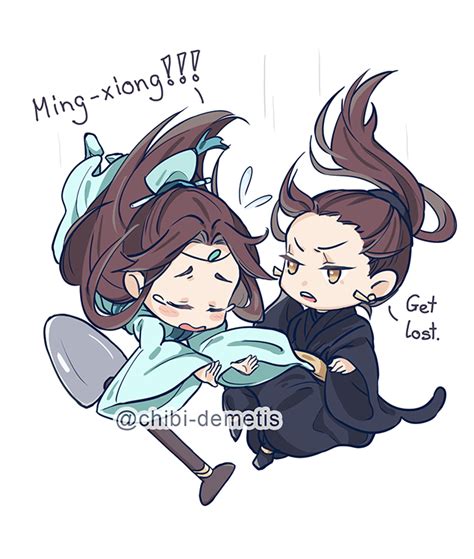 Tgcf, xie lian, hua cheng, san lang, hualian, mxtx, dianxia, tian guan ci fu, mo xiang tong xiu, mdzs, mo dao zu shi, svss, bl. When XL is being super protective of HC and MY is...