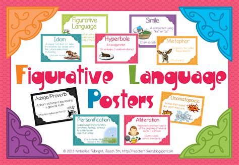 Fig language | Figurative language, Figurative language posters, Teaching language arts