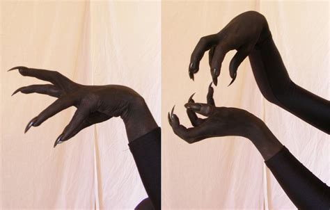 Demon Hands By Tasastock On Deviantart Hand Reference Anatomy