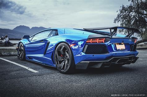 Fondos De Pantalla Coches Azules Vehículo Supercars Lamborghini